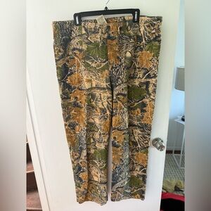 Men's Cabela’s Camouflage Drawstring Pants Size M